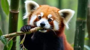 How Much Bamboo Does A Red Panda Consume Daily