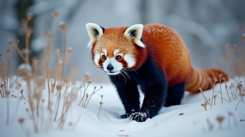 How the Red Panda’s Fur Supports Its Survival