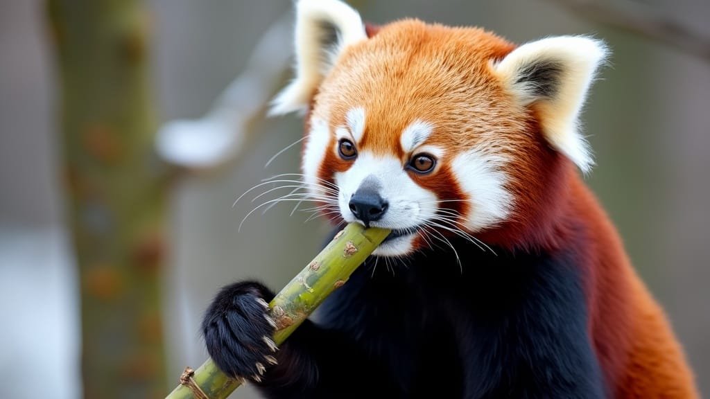 Seasonal Changes in the Red Panda’s Diet