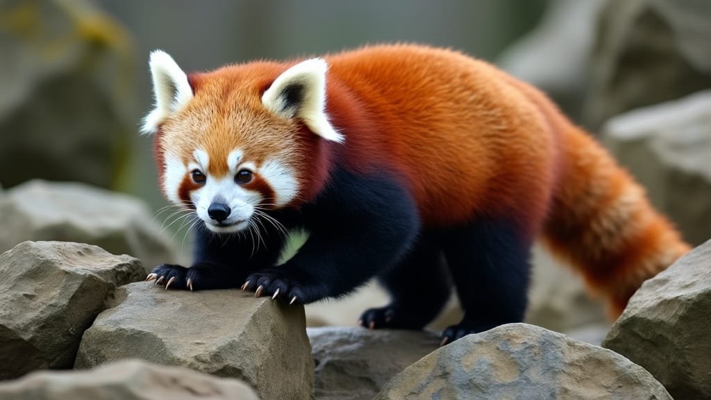 Unique Features of Red Panda Paws