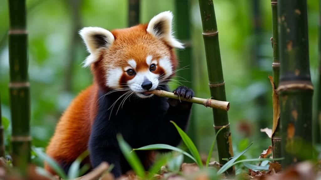 Why Do Red Pandas Eat Such A Large Quantity Of Bamboo Despite Being Carnivores