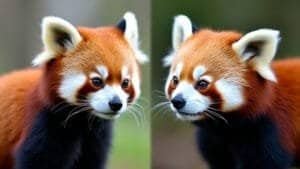 How Do Population Trends Vary Between Red Panda Species