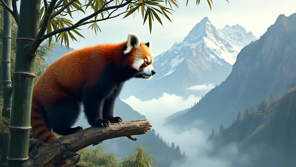 How Do Red Pandas Adapt To Life In The Himalayan Mountains