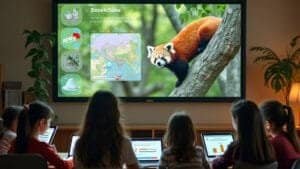 How Do Virtual Platforms Teach About Red Pandas And Conservation