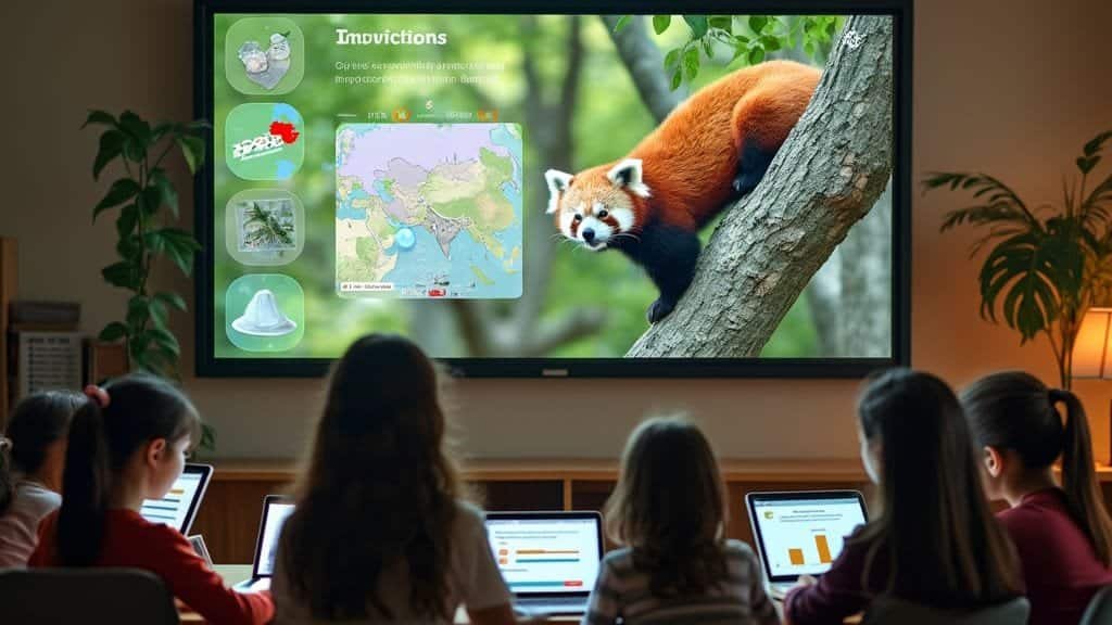 How Do Virtual Platforms Teach About Red Pandas And Conservation