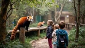 How Do Zoos And Wildlife Parks Educate The Public About Red Panda Conservation