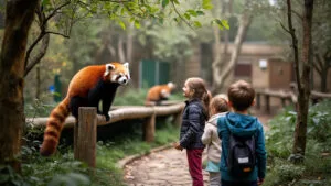 How Do Zoos And Wildlife Parks Educate The Public About Red Panda Conservation