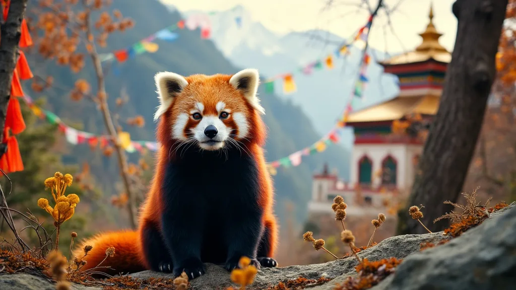 How Is The Red Panda Represented In Traditional Tibetan Folklore