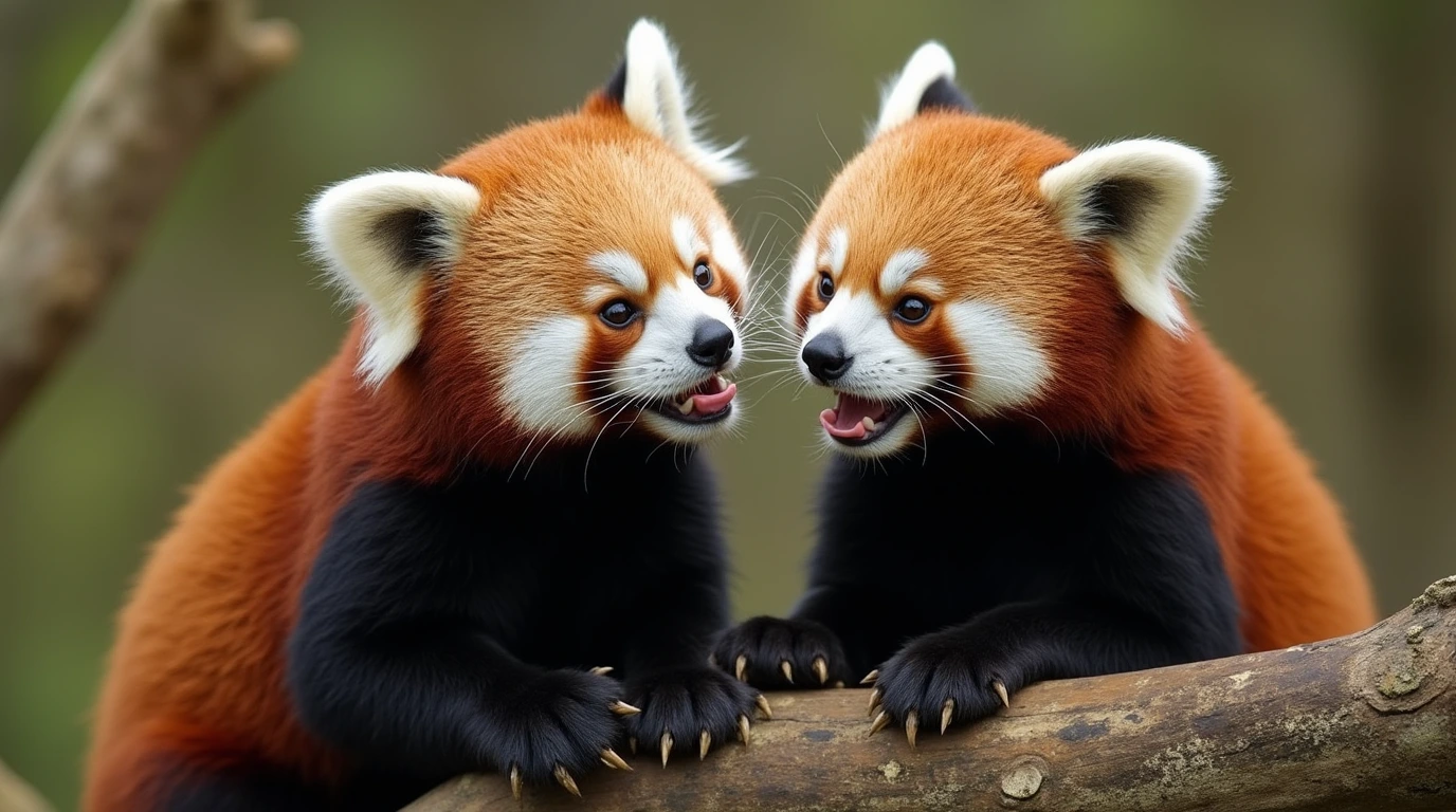 How Red Pandas Behave During the Mating Season