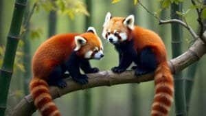 What Are Red Panda Behaviors During Mating Season