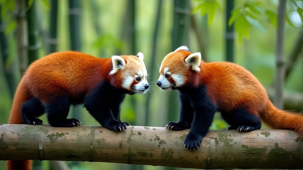 What Are The Key Differences Between Red Pandas In The Wild And Those In Zoos