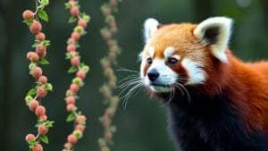 What Genetic Traits Distinguish Red Pandas from Other Carnivores