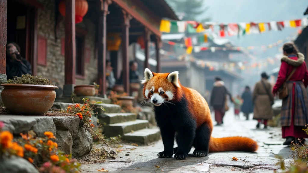 What Is The Historical Significance Of The Red Panda In Himalayan Cultures