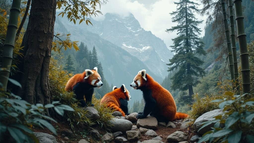 Where Do Red Pandas Naturally Live In The Wild