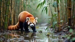 How Do Changing Rainfall Patterns Affect Red Panda Survival In The Wild