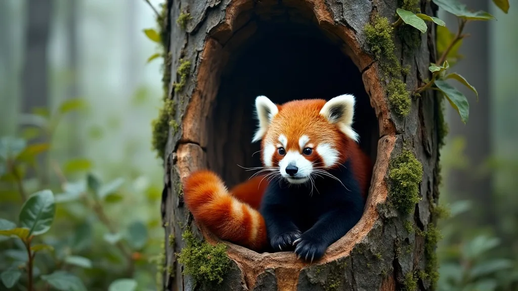 How Do Red Pandas Select Their Nesting Sites in the Wild