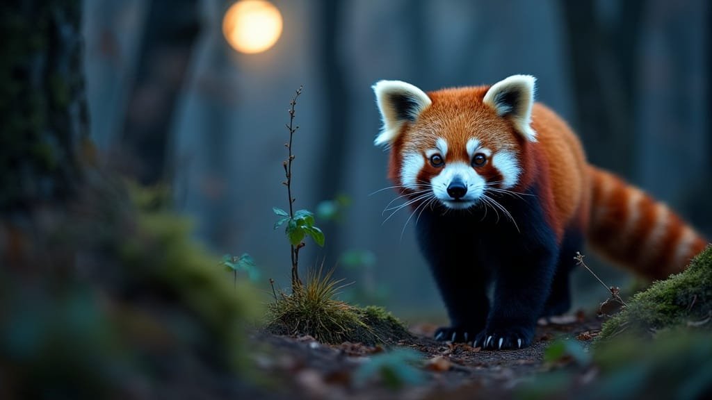 How Does the Red Panda’s Nocturnal Nature Help It Avoid Predators