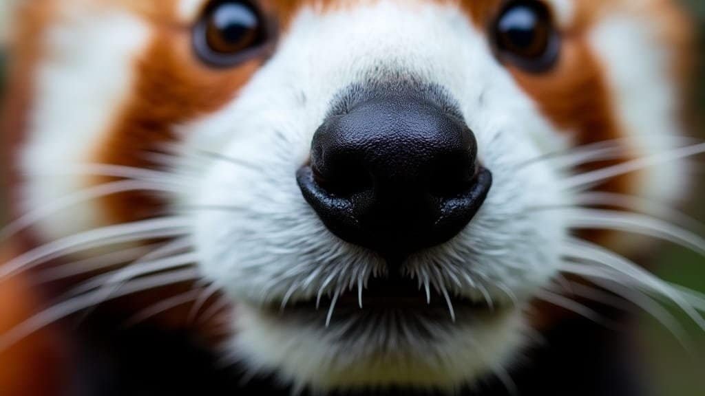 How Does the Red Panda’s Nose Aid in Its Daily Life