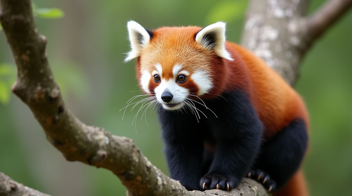 How Red Pandas Respond to Potential Threats