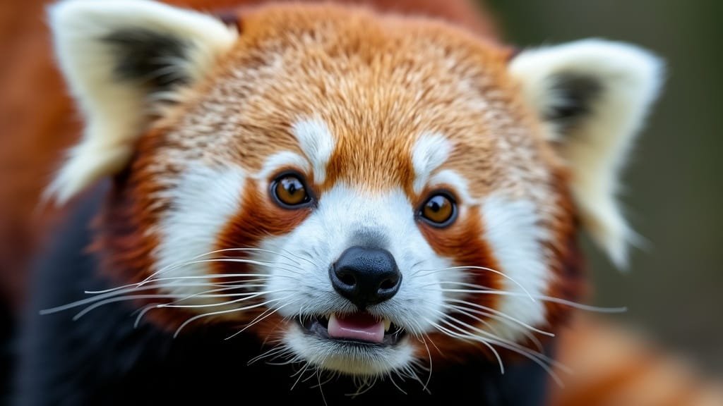 How the Red Panda’s Nose Helps in Daily Survival