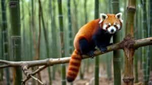 What Is the Impact of Bamboo Forest Depletion on Red Panda Survival