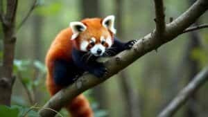 What Role Does the Red Panda’s Size Play in Its Adaptation to Arboreal Life