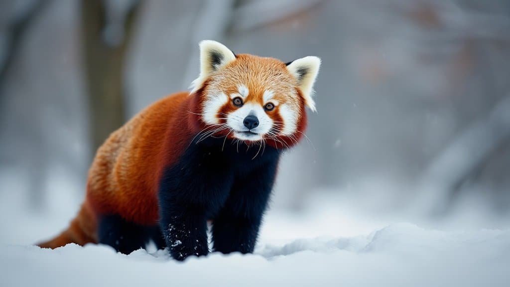 Adaptations That Help Red Pandas Find Food in Cold Months